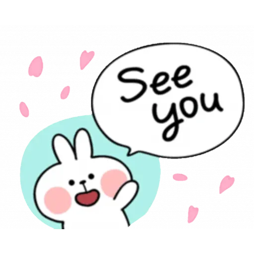 Spoiled rabbit kind word  - Sticker 14