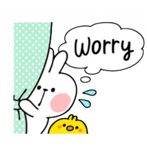 Spoiled rabbit kind word  - Sticker 12