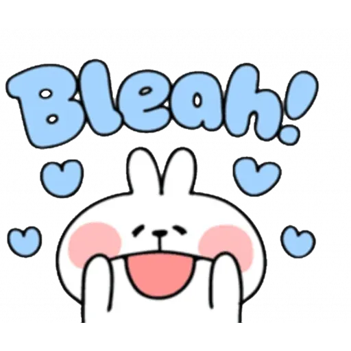 Spoiled rabbit kind word  - Sticker 20