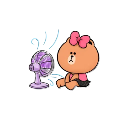 BROWN & FRIENDS X Decter_10 Big CHOCO (聖誕) (2) - Sticker 11