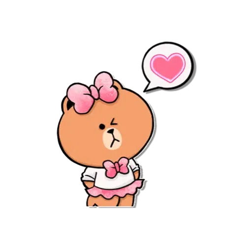 BROWN & FRIENDS X Decter_10 Big CHOCO (聖誕) (2) - Sticker 10