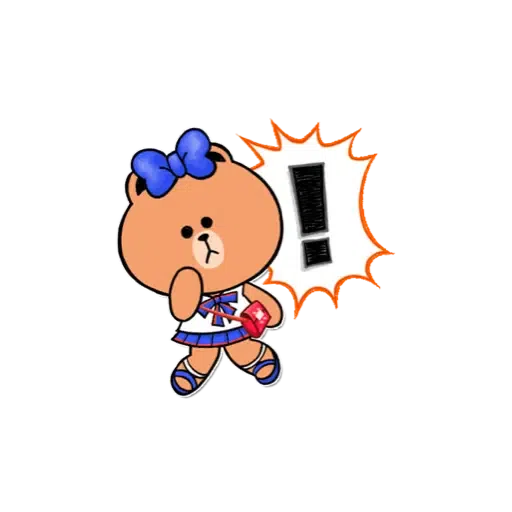 BROWN & FRIENDS X Decter_10 Big CHOCO (聖誕) (2) - Sticker 13
