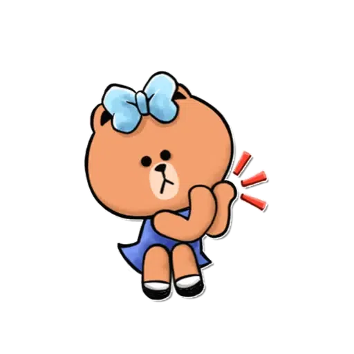BROWN & FRIENDS X Decter_10 Big CHOCO (聖誕) (2) - Sticker 9