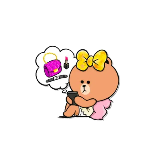 BROWN & FRIENDS X Decter_10 Big CHOCO (聖誕) (2) - Sticker 14