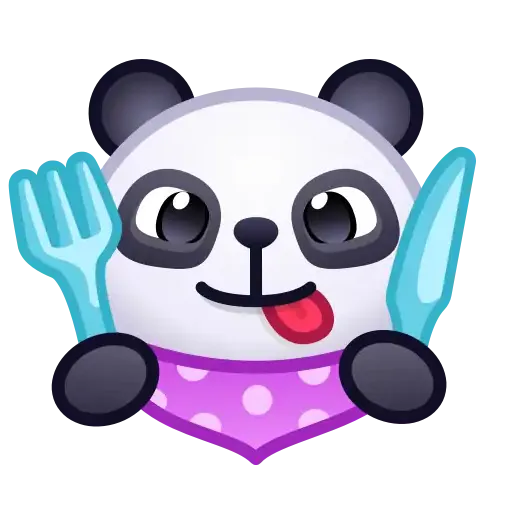 Panda emoji - Sticker 19