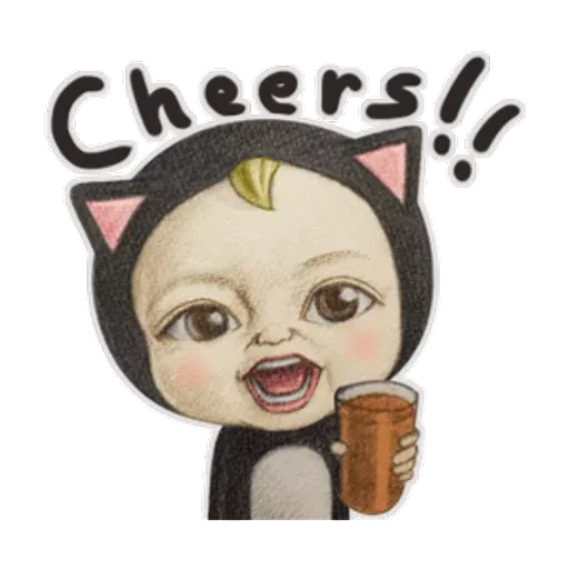 Cutieboi 2 - Meong - Sticker 9