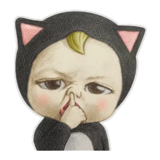 Cutieboi 2 - Meong - Sticker 12