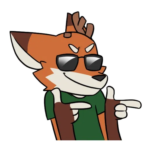 Deerfox - Sticker 20