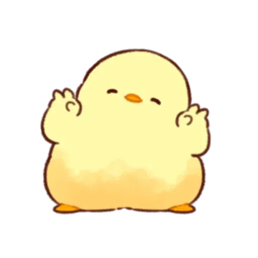 soft and cute chick 14 - Sticker 12