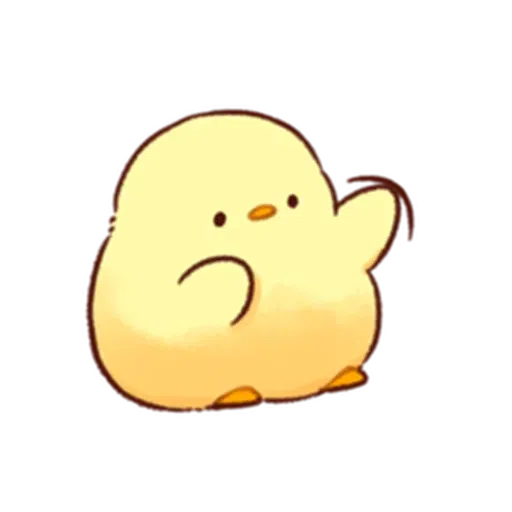soft and cute chick 14 - Sticker 27