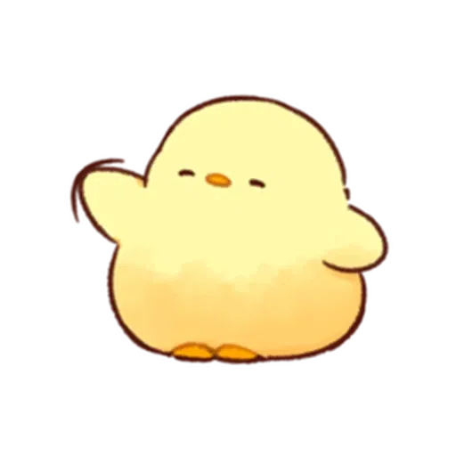 soft and cute chick 14 - Sticker 28