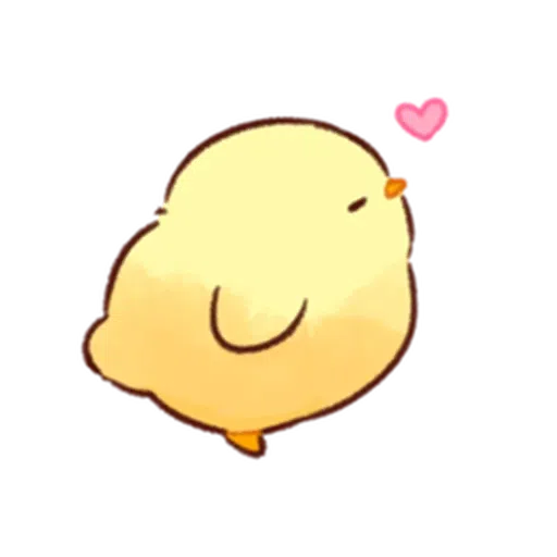 soft and cute chick 14 - Sticker 18