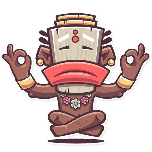 Tribal Masquerade - Sticker 12