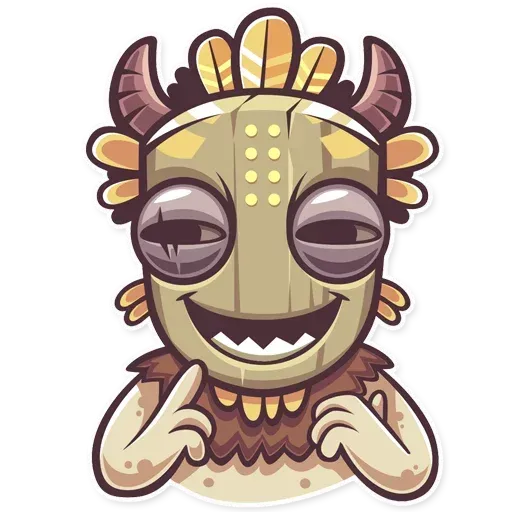 Tribal Masquerade - Sticker 15