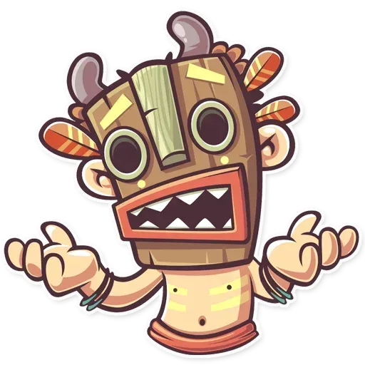 Tribal Masquerade - Sticker 11