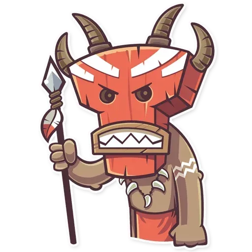 Tribal Masquerade - Sticker 17