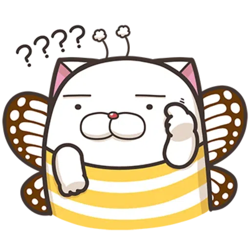撚撚的白爛貓 - Sticker 28
