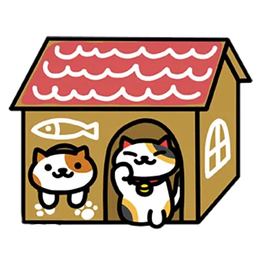 Neko Atsume - Sticker 16