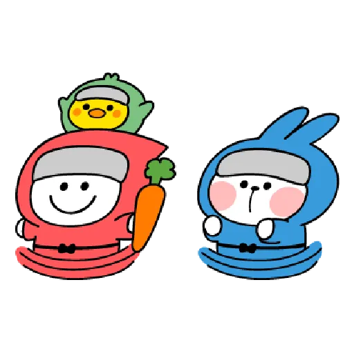 Rabbits costume 2 - Sticker 13