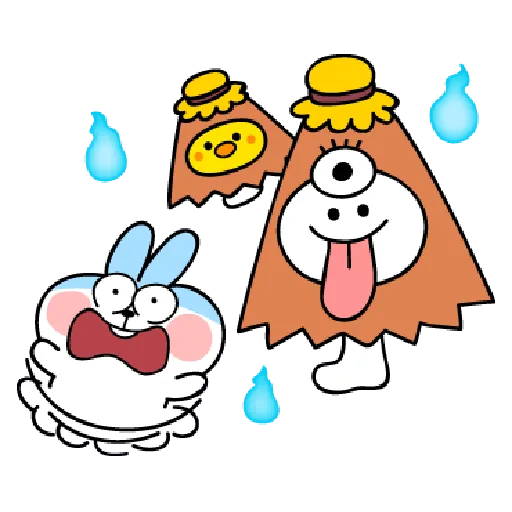 Rabbits costume 2 - Sticker 12