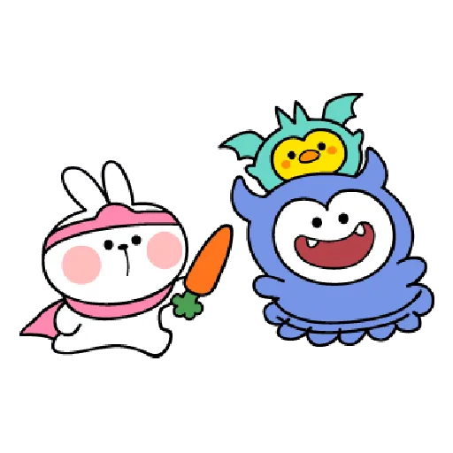 Rabbits costume 2 - Sticker 14