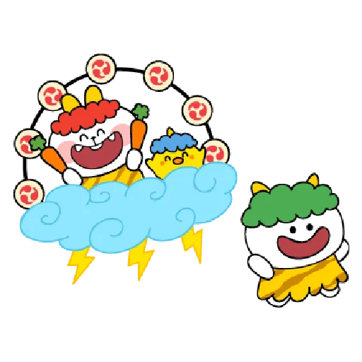 Rabbits costume 2 - Sticker 16