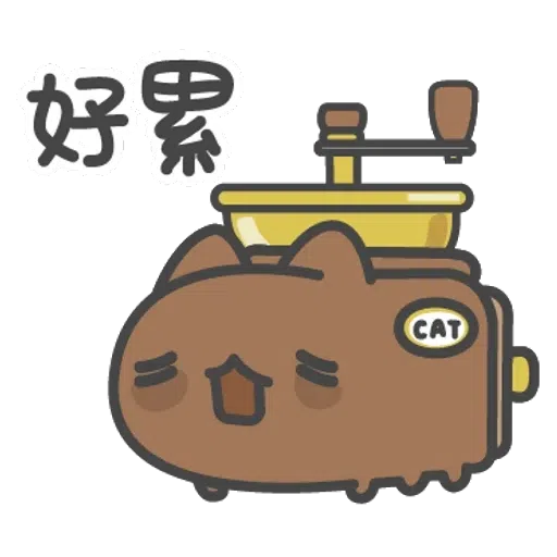 貓貓蟲咖波-貓蟲大百科 - Sticker 27