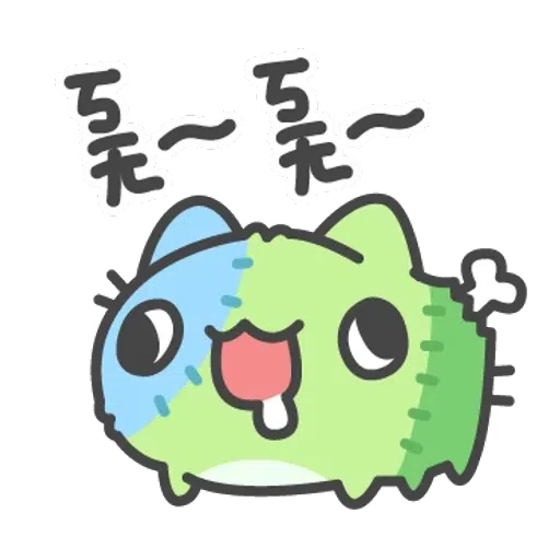 貓貓蟲咖波-貓蟲大百科 - Sticker 9