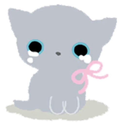 Cat black cute - Sticker 15
