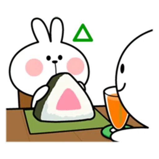 spoilt rabbit date 1 - Sticker 24