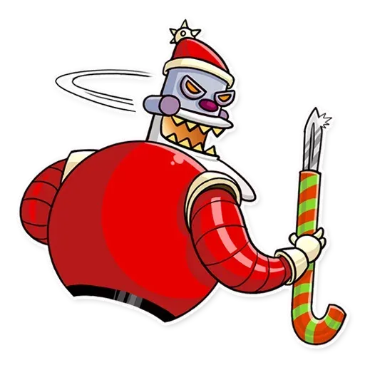 Robo Santa - Sticker 18