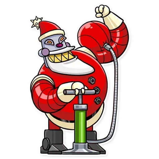 Robo Santa - Sticker 9