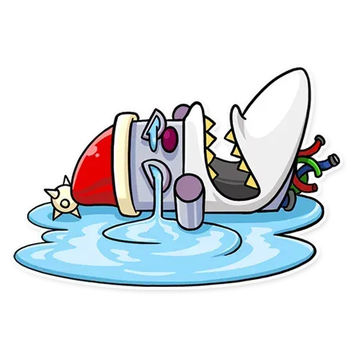 Robo Santa - Sticker 16