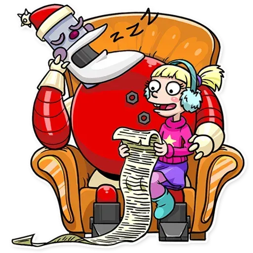 Robo Santa - Sticker 22