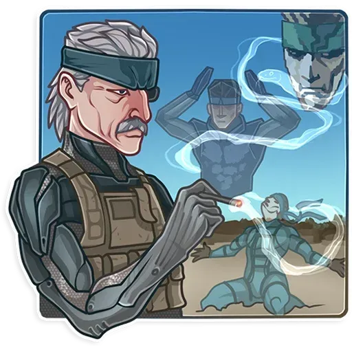 Hideo Kojima - Sticker 30