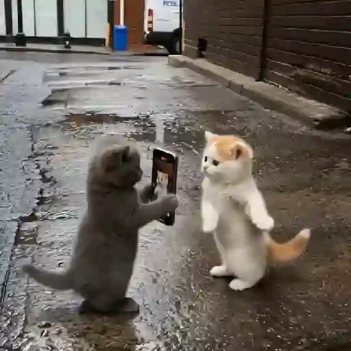 TikTok Cats 2 - Sticker