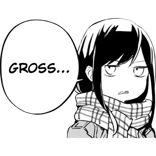 Random manga reactions - Sticker 19