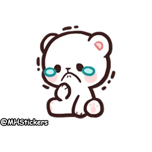 Cute bear - Sticker 15
