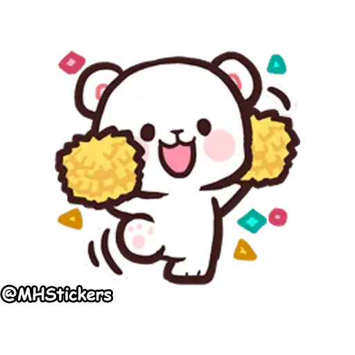 Cute bear - Sticker 27