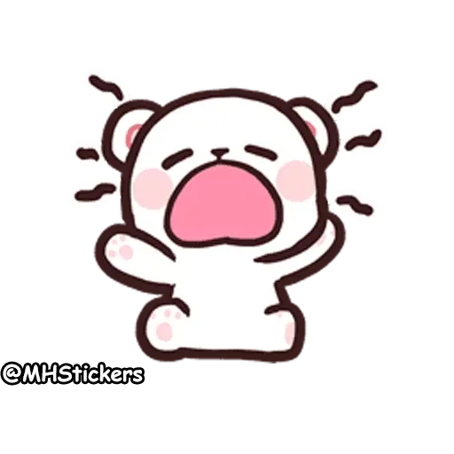 Cute bear - Sticker 24