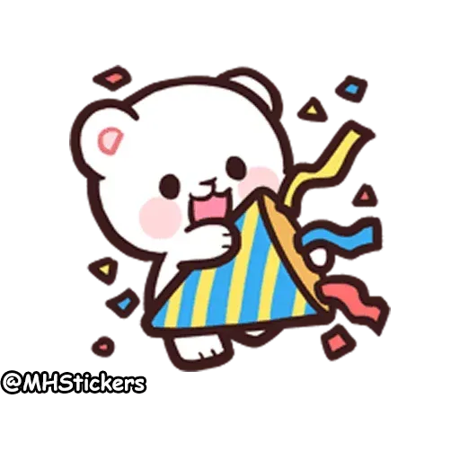 Cute bear - Sticker 23