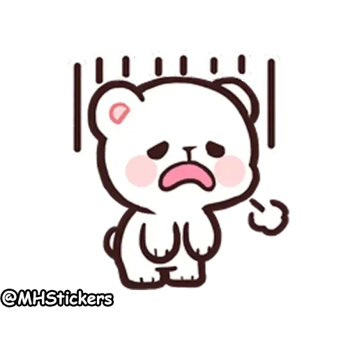 Cute bear - Sticker 11