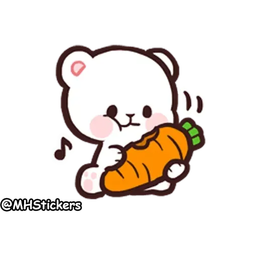 Cute bear - Sticker 30