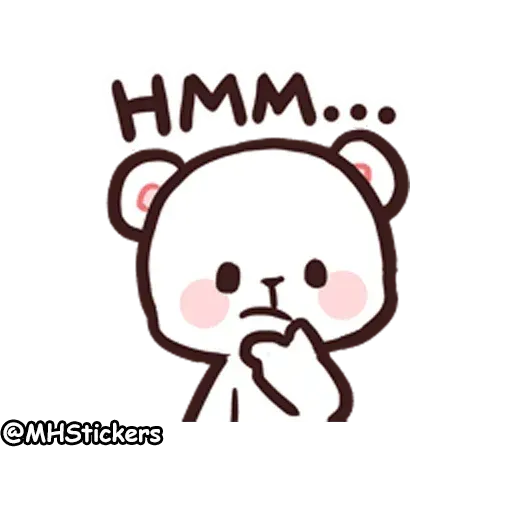 Cute bear - Sticker 14
