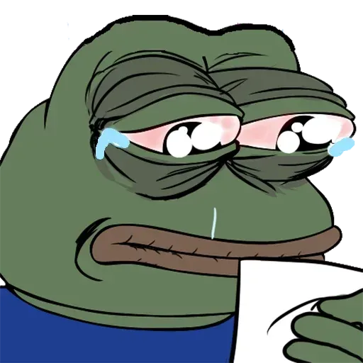 pepe sad - Sticker 23