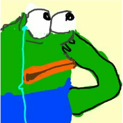 pepe sad - Sticker 14