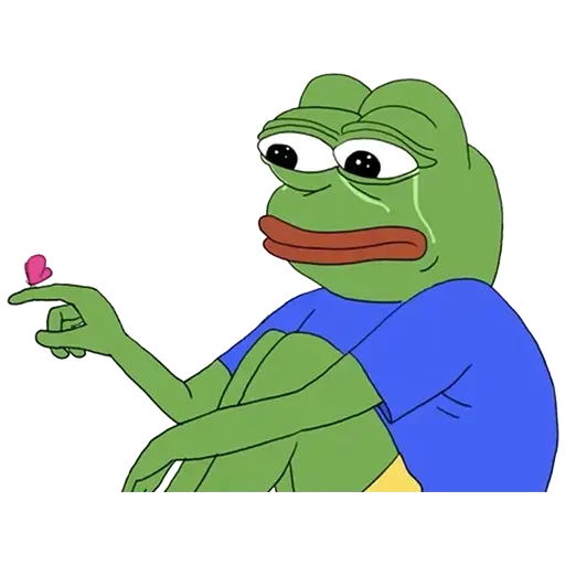 pepe sad - Sticker 13