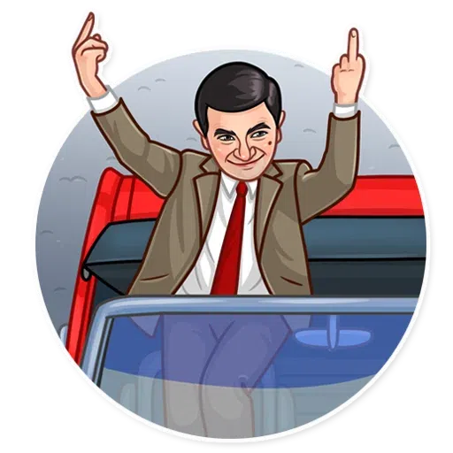 Mr. Bean - Sticker 9