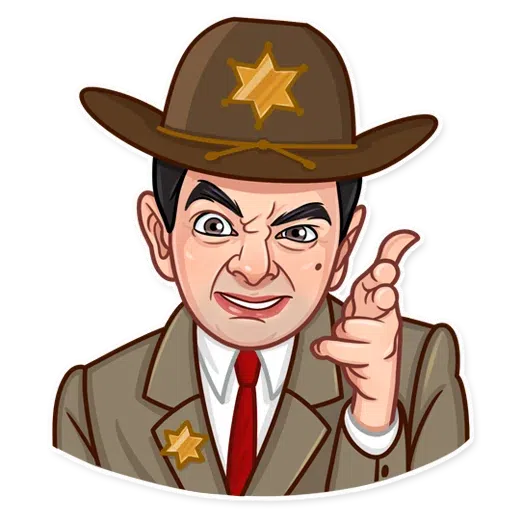 Mr. Bean - Sticker 20