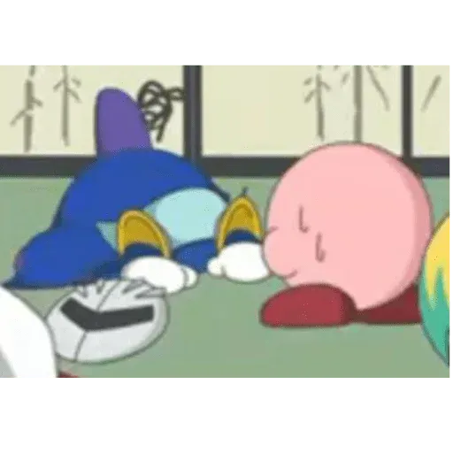 Kirby reacts - Sticker 15